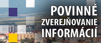  Povinné zverejňovanie informácií 