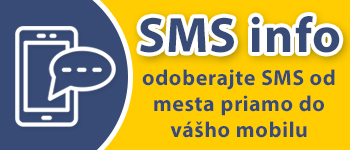  SMS info - odoberajte SMS od mesta priamo do vášho mobilu 