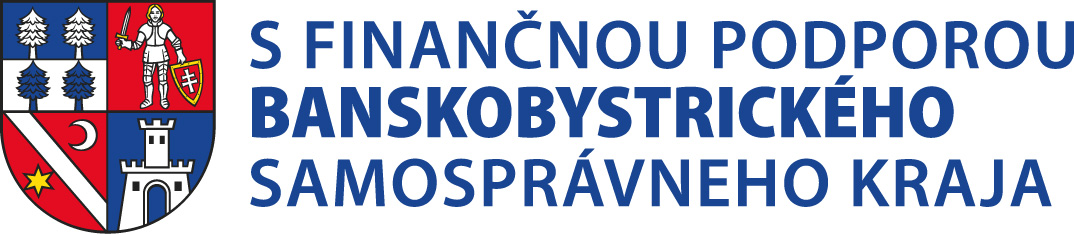 S finančnou podporou Banskobystrického samosprávneho kraja