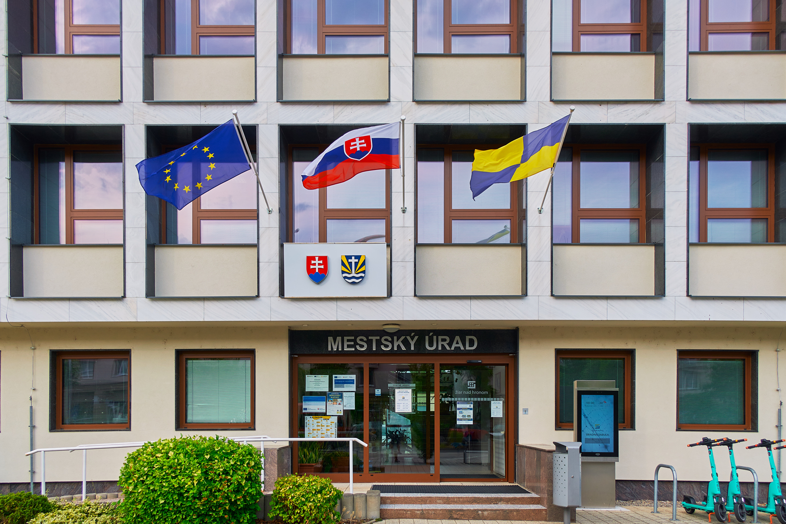 Budova Mestského úradu v Žiari nad Hronom
