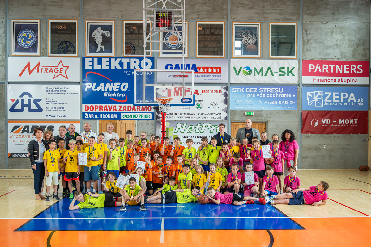 NEMAK Žiarska basketbalová mikroliga oslávila jubilejný 10. ročník