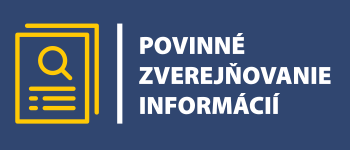  Povinné zverejňovanie informácií 