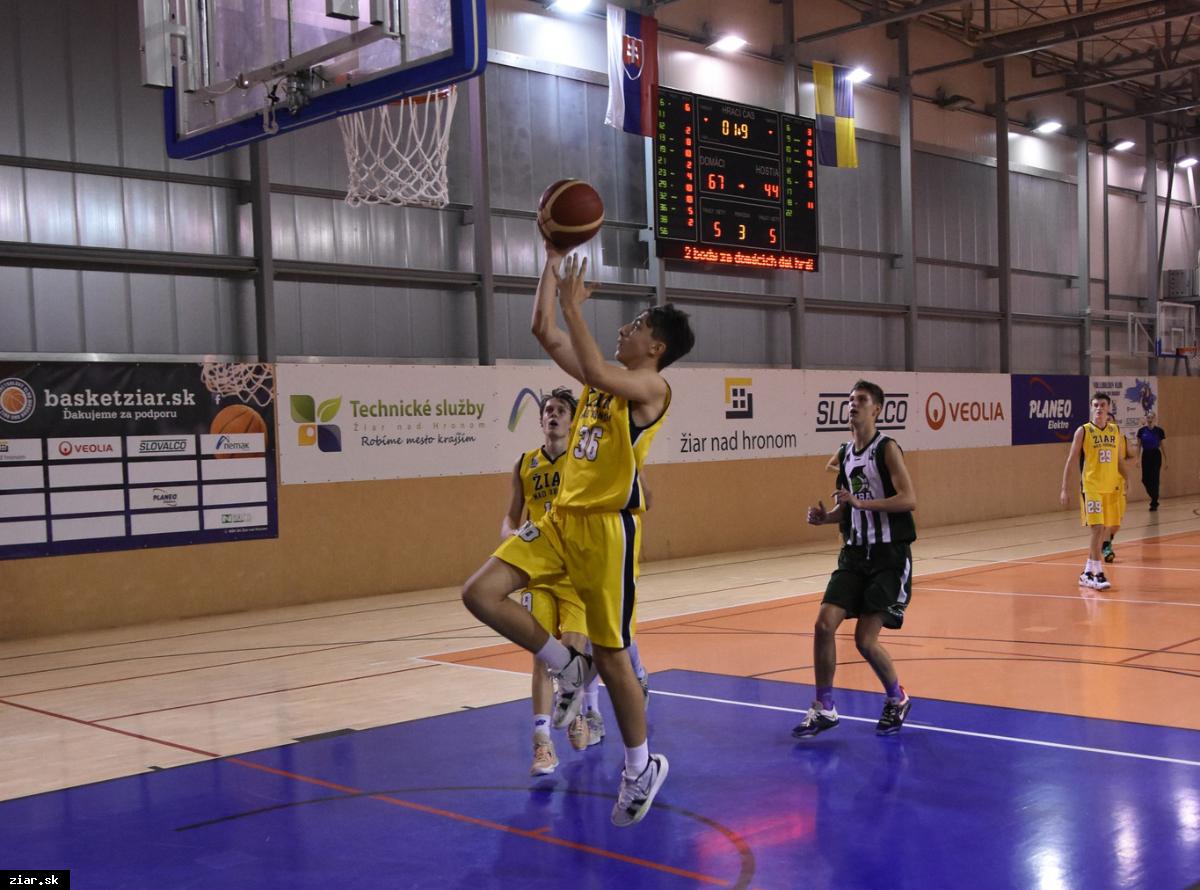 obr: Basketbal v Žiari je v kríze, ale nekončí. Mládež čakajú do konca roka viaceré súťaže