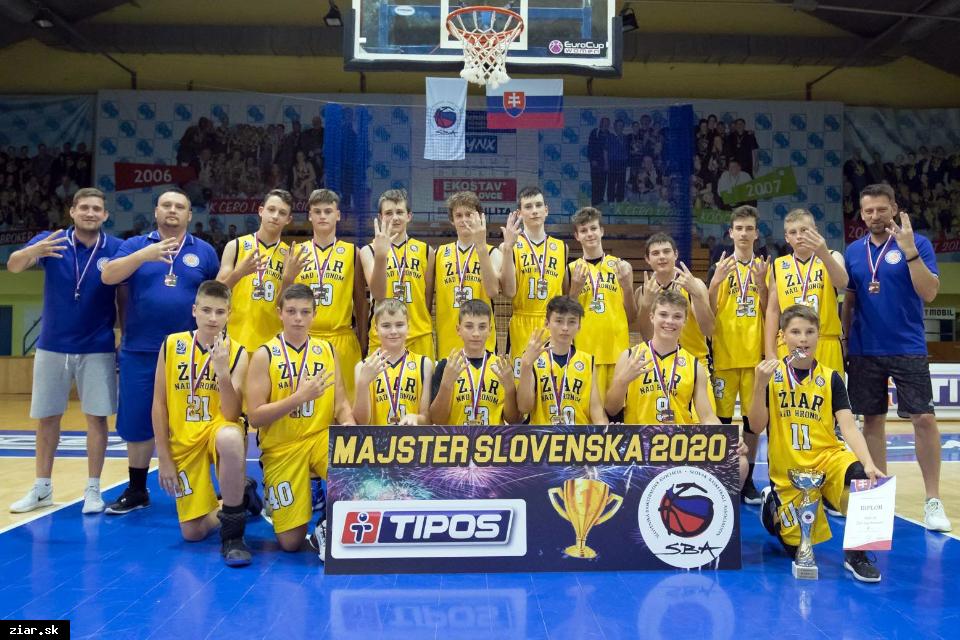 Štvornásobní majstri Slovenska v basketbale sa zapíšu veľkými písmenami do histórie žiarskeho basketbalu