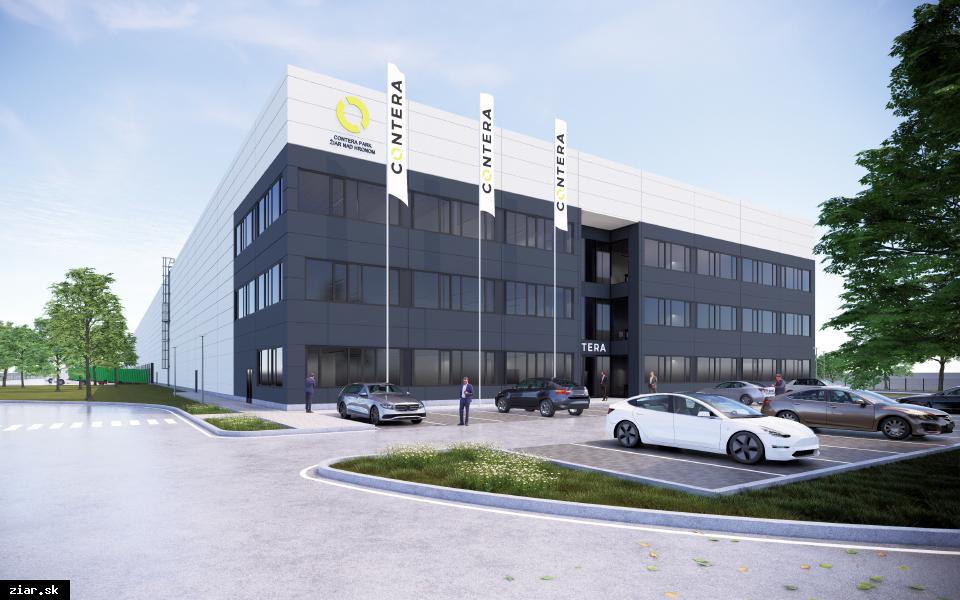 obr: CONTERA postaví nový logistický park v Žiari nad Hronom