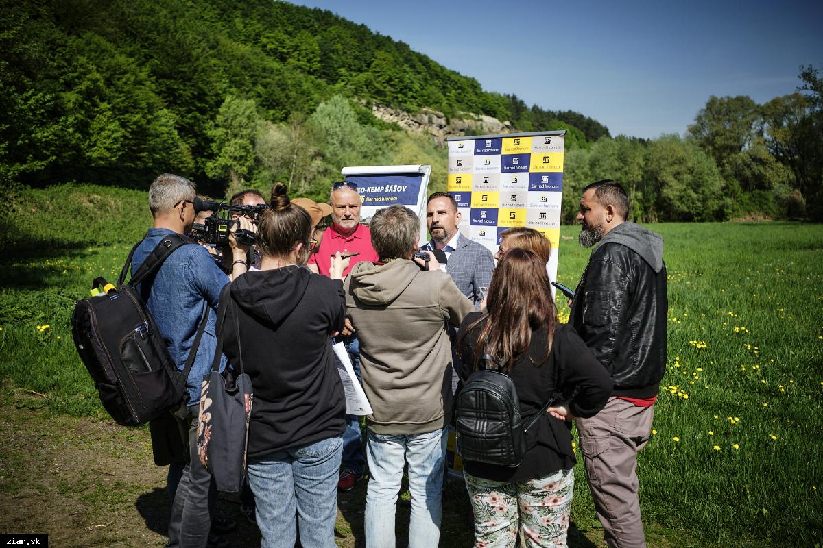 V Žiari nad Hronom vznikne ekologický kemping nielen pre vodákov 