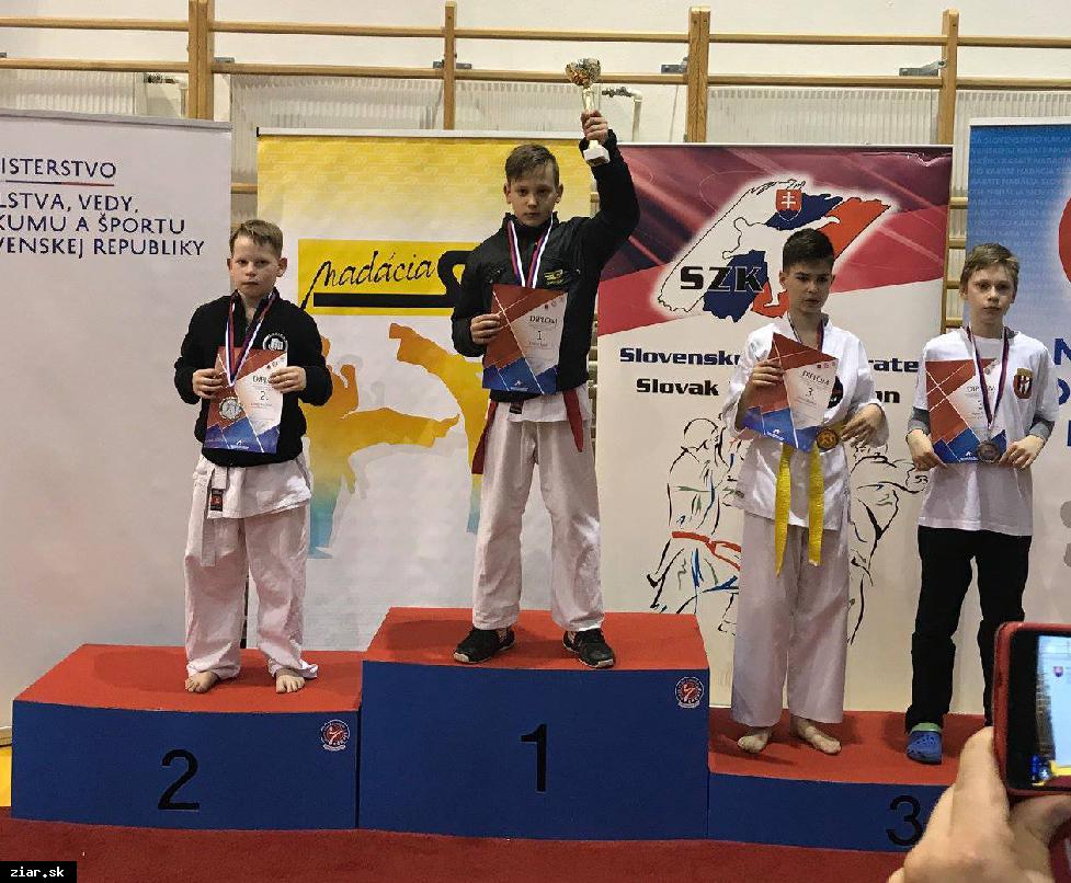 Žiar má víťaza Slovenského pohára v karate