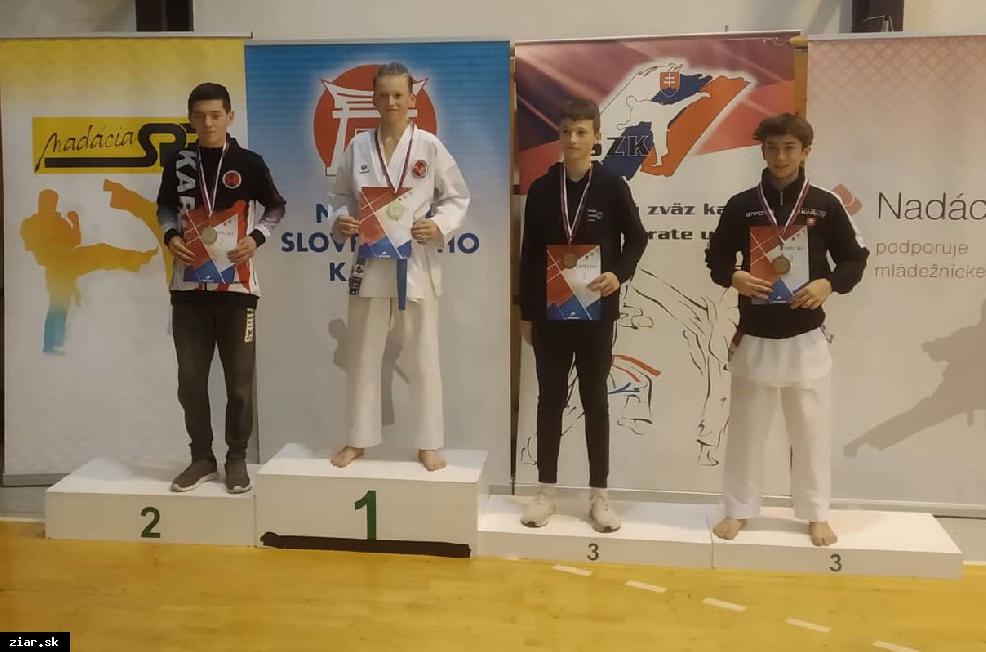 Šesť celkových víťazov Slovenského pohára v karate