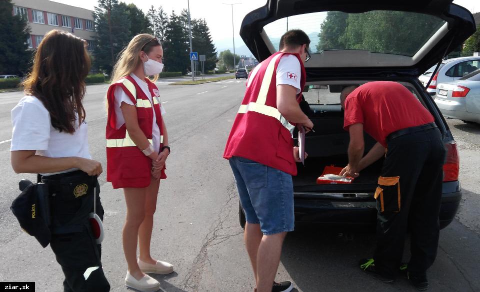 Preventívna akcia preverila vodičov zo znalosti prvej pomoci