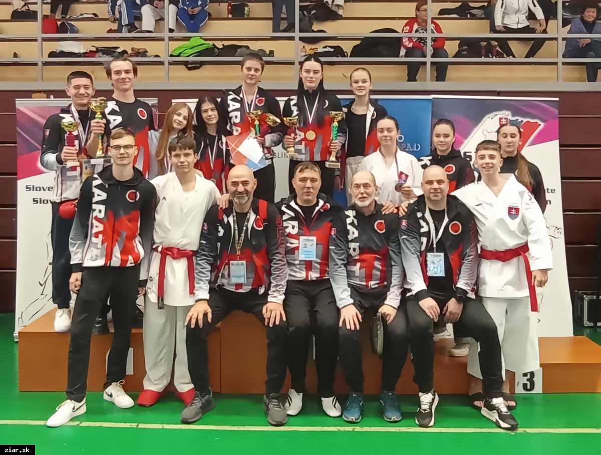 Karate: Majstrovstvá Slovenska kadetov a juniorov Košice