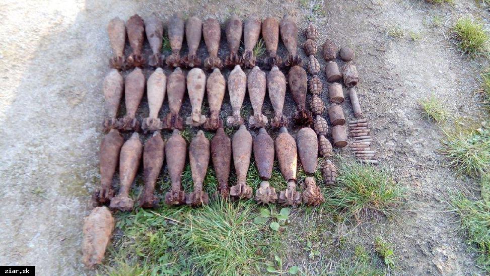 Zaujímavý nález munície v okolí Šášovského Podhradia