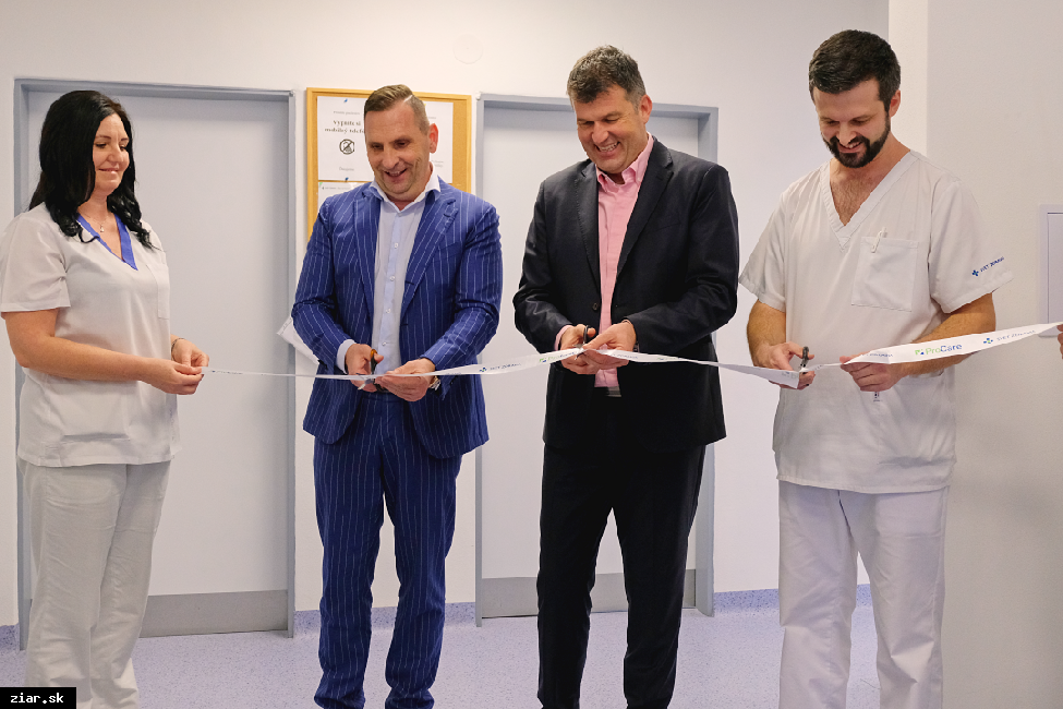 Žiarska nemocnica otvorila tri vynovené ambulancie