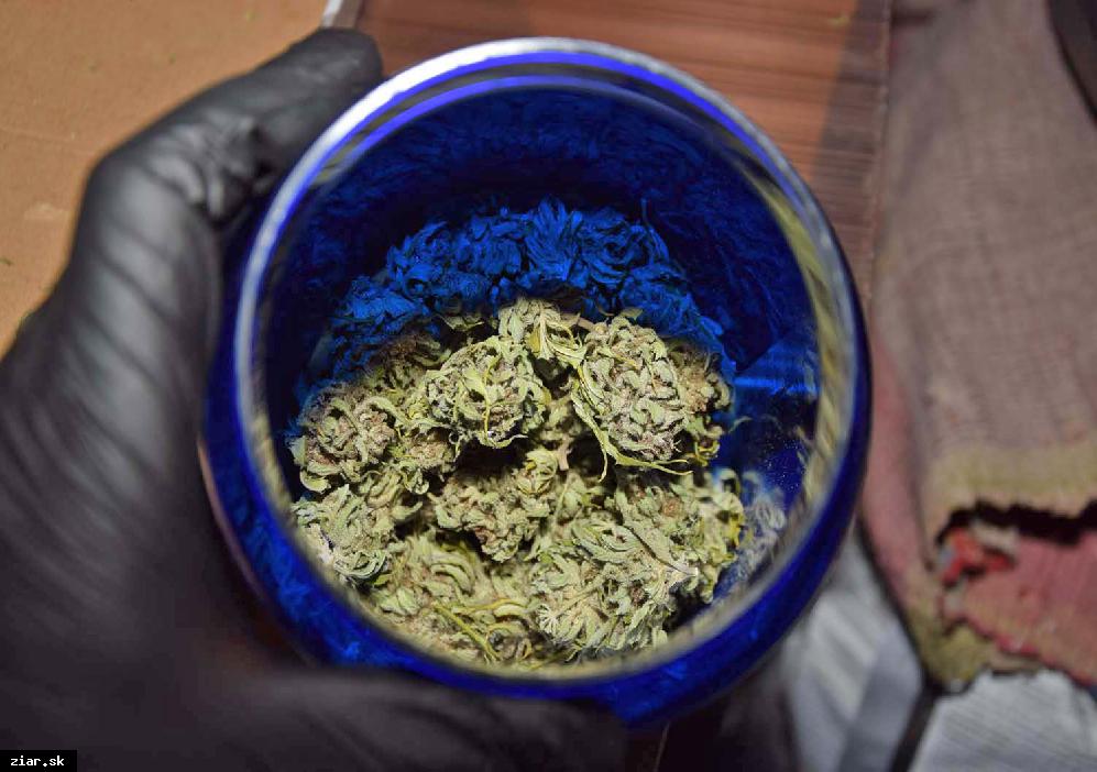 Žiarski kriminalisti našli v podkroví domu takmer 6 kíl marihuany