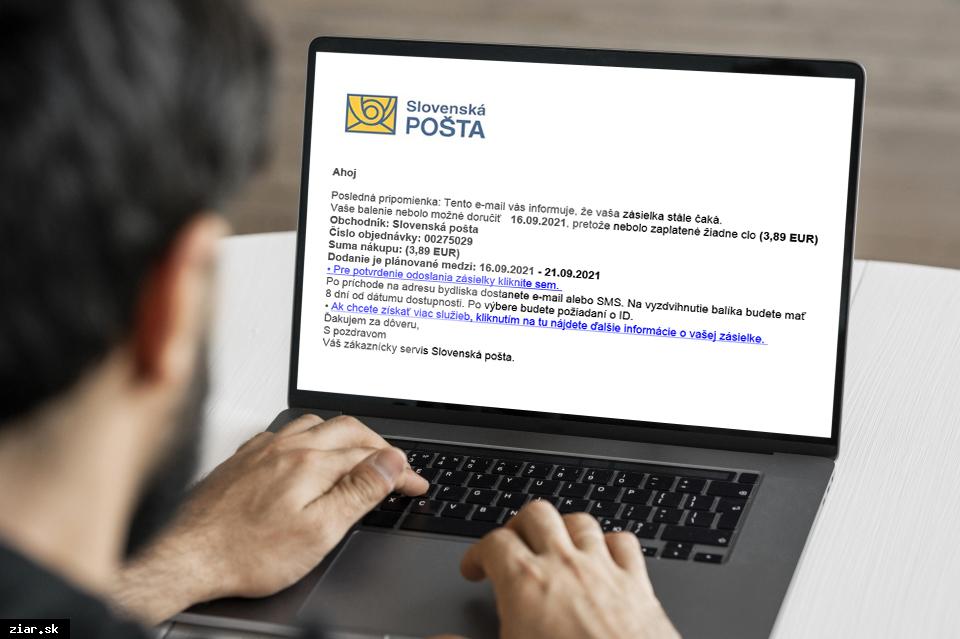 Slovenská pošta opätovne upozorňuje na podvodníkov
