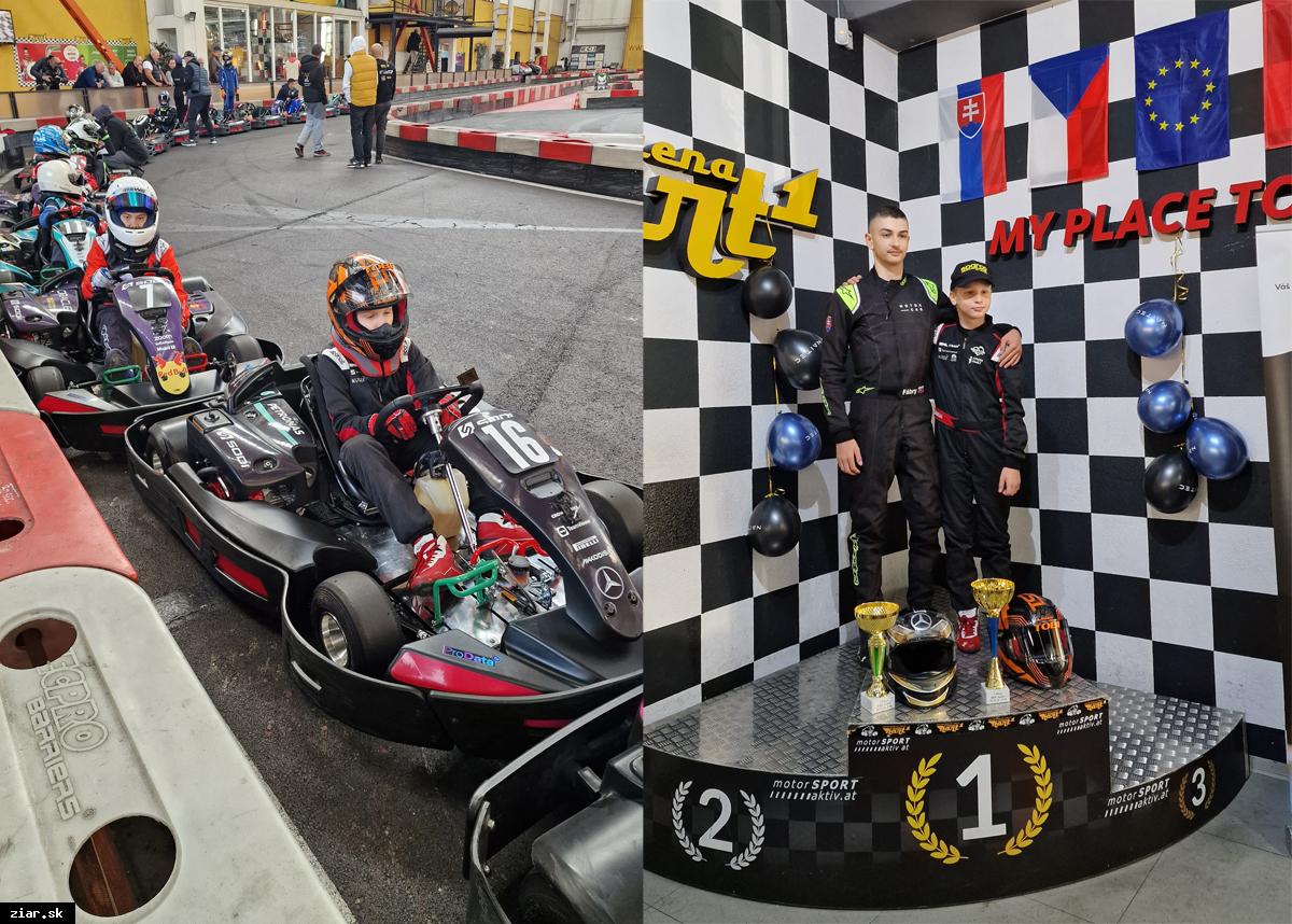 Žiar má Majstra Slovenska v Rental Kartingu