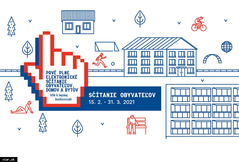 Elektronické sčítanie obyvateľov pokračuje a po treťom týždni je elektronicky sčítaných viac ako polovica obyvateľov