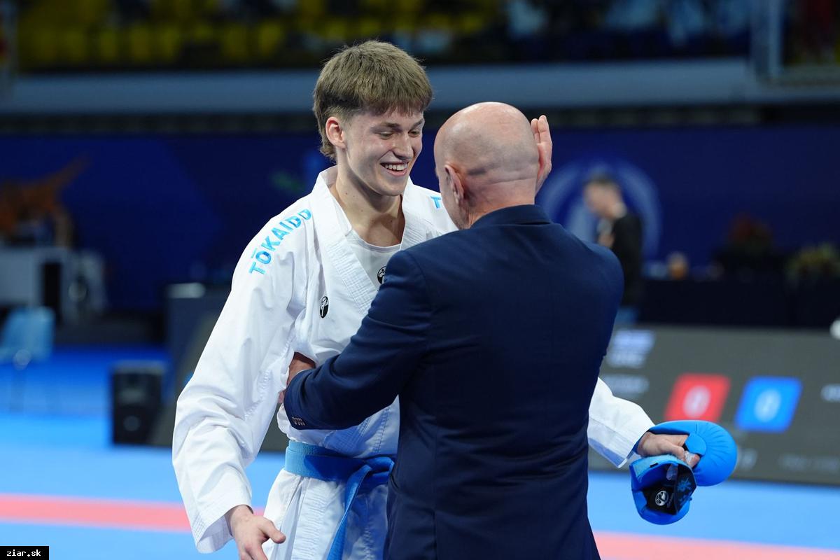 Čerstvý majster Európy v kumite si žije svoj sen. Tohto roku ho ešte čakajú súťaže v Taliansku, Číne a Brazílii