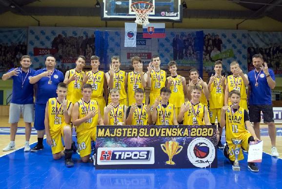 Štvornásobní majstri Slovenska v basketbale sa zapíšu veľkými písmenami do histórie žiarskeho basketbalu
