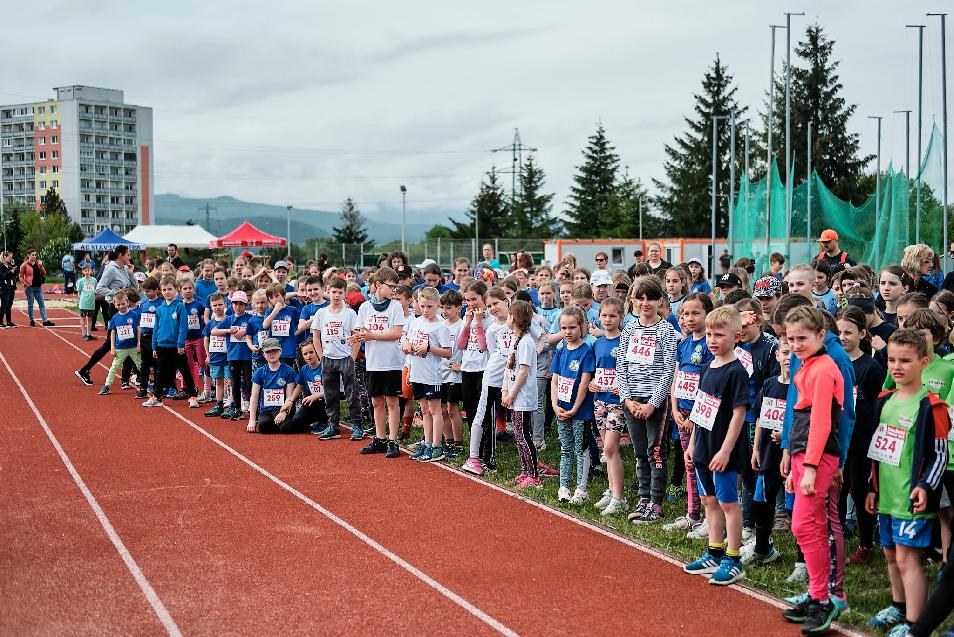 Čokotretry v Žiari nad Hronom sa zúčastnilo viac ako 500 detí