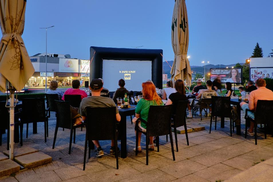 Tohtoročné premietanie pod holým nebom si pozrelo viac ako 600 divákov