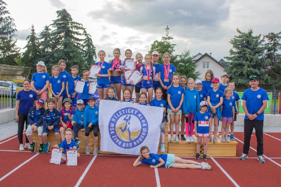 Najmladšie atlétky hviezdami v štvorboji