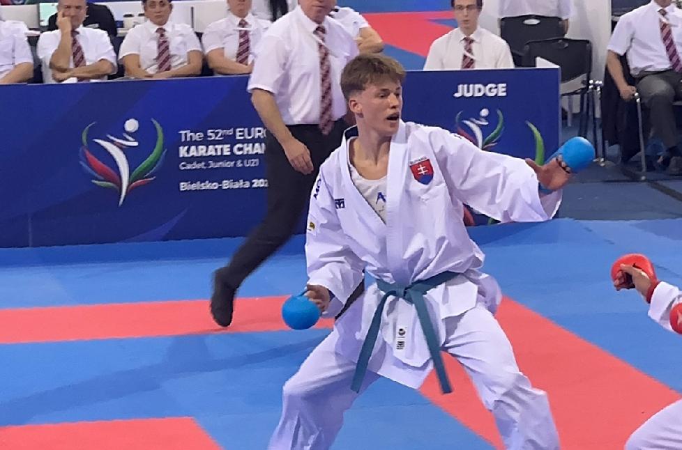 Karatista Šimon Sečkár sa kvalifikoval na Seniorské Majstrovstvá sveta v Egypte