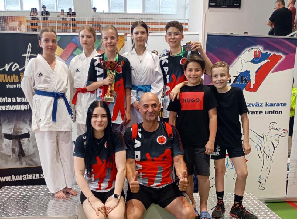 Grand Prix Žilina: Ako sa darilo našim mladým karatistom?