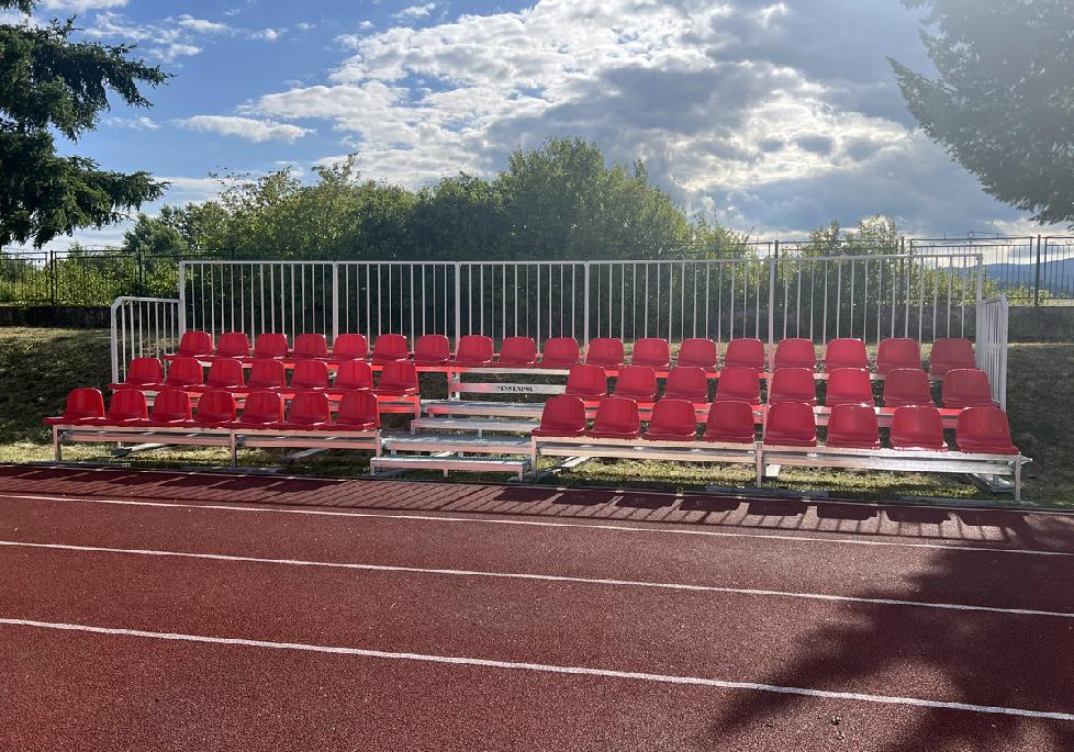 V areáli „Štvorky“ pribudla koncom júna nová externá tribúna
