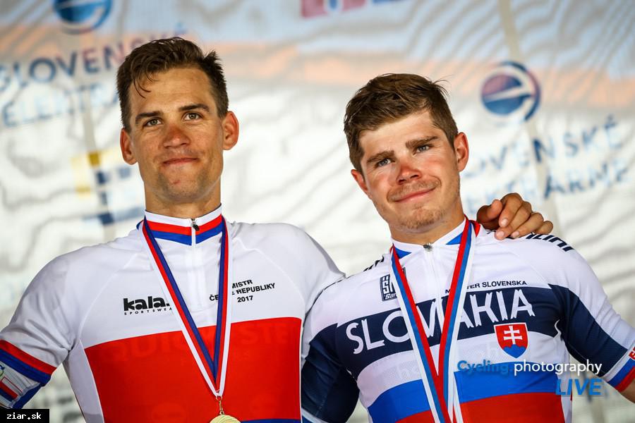 Cyklistickým majstrovstvám dominovali českí pretekári. Medzi Slovákmi dominovali bratia Saganovci