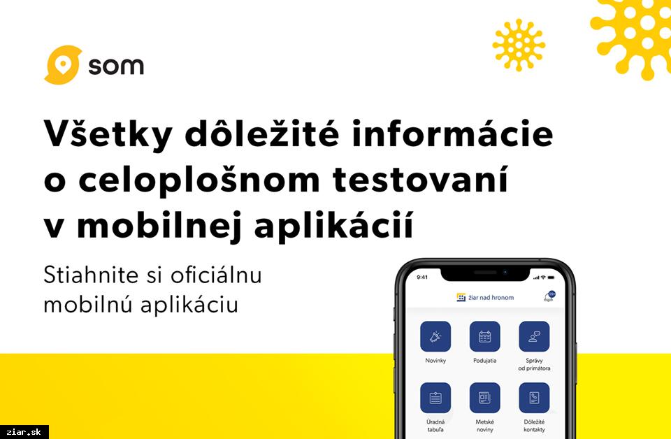 Adresné a najrýchlejšie informácie o testovaní v meste Žiar nad Hronom