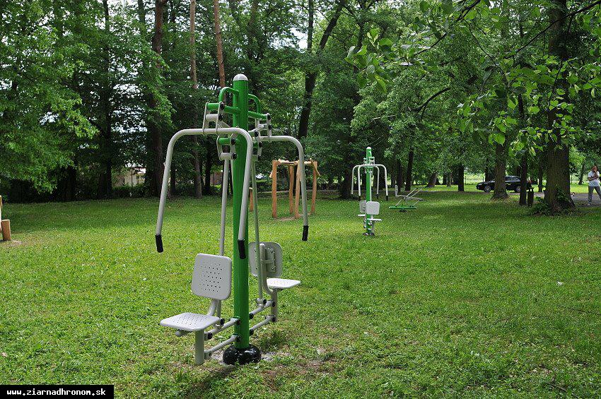 Fitnescentrum v parku